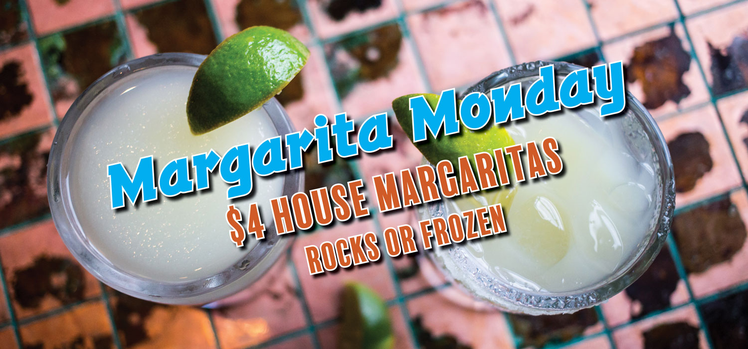 Start the week off right with a $5 #margarita 😍🙌🏼 Tag a friend and join  us for #happyhour all day 🔥